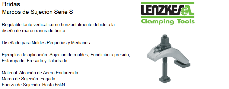 Marcos de Sujeción Serie S